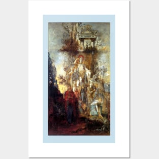 The Muses Leaving Their Father Apollo - Gustave Moreau Posters and Art